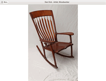 Tablet Screenshot of kenvickwoodworker.com